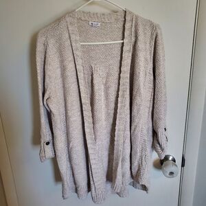 Oatmeal Cream Knit Cardigan